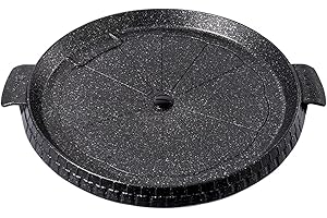 Maxsun MG-102C Non-Stick Korean BBQ Grill Pan – Heavy-Duty Outdoor Tabletop Grill Plate with Maifan Stone Coating, Even Heat 