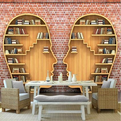 Hwhz 3d Libri Libreria Murale Carta Da Parati Per Pareti