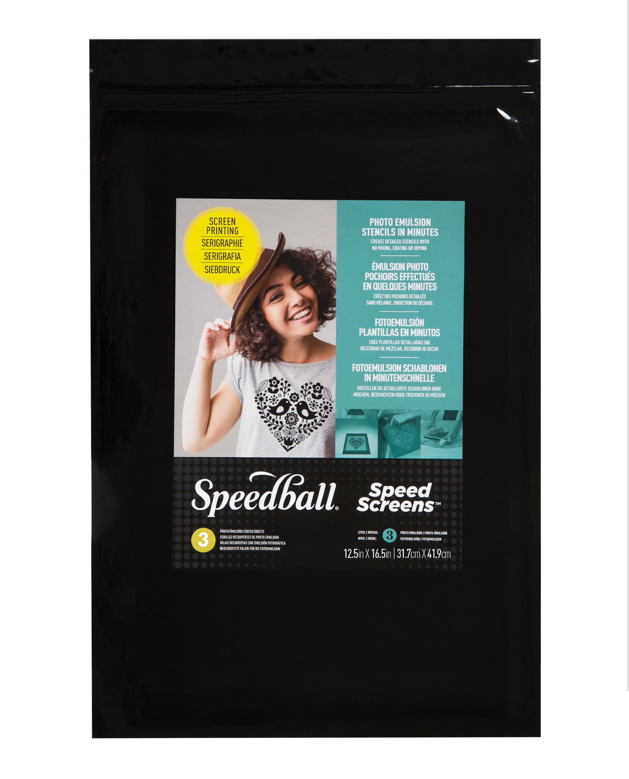 Speedball Printing Screen, 12.5x16 (3-Pack)