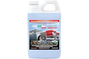 Dumond Smart Strip Auto Paint Remover, Strips Multiple Layers of Auto Primer, Pigmented Base & Clear Topcoats from Cars, Trucks, Motorcycles & More, Removal Gel Clings to Vehicle Surfaces, 1/2 Gallon