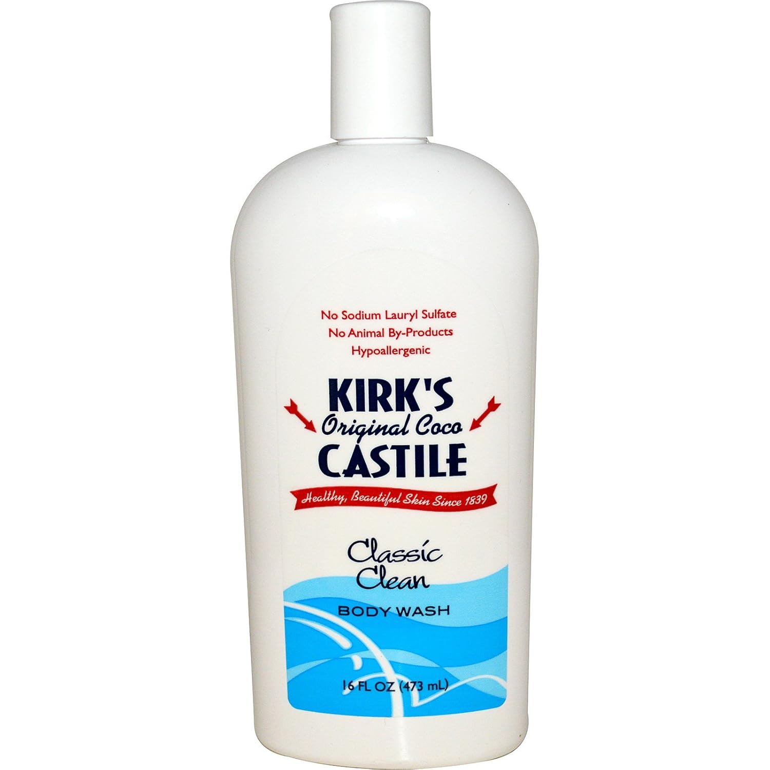 Kirk's, Original Coco Castile, Body Wash, Classic Clean