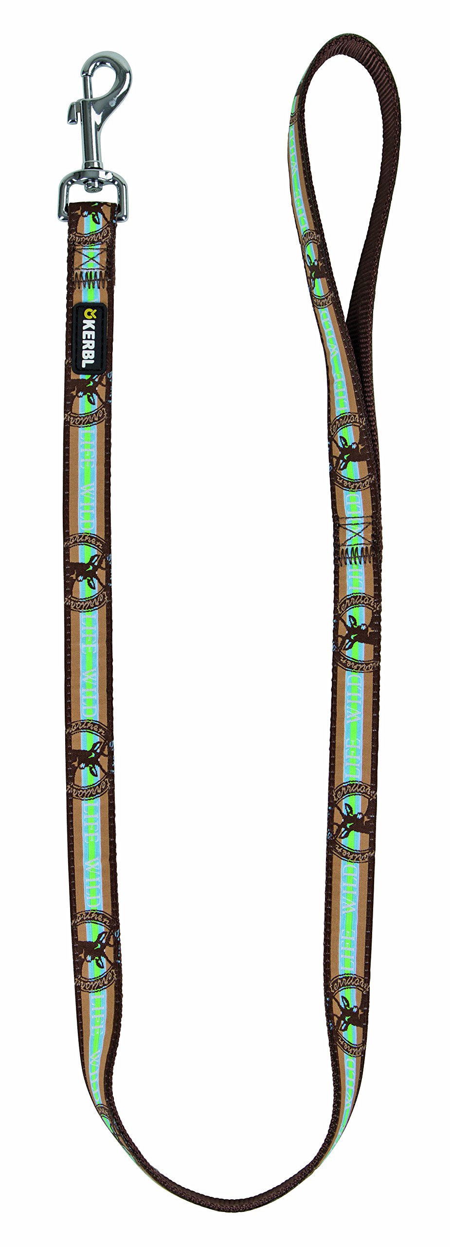 Kerbl Leash Wild Life brown, 100cm/20mm
