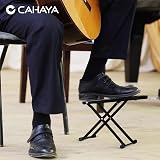 CAHAYA Guitar Footstool with Anti-Slip Rubber Foldable Height Adjustable CY0337 view 7