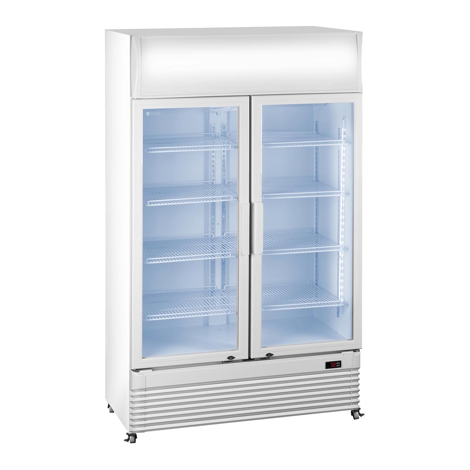 Royal Catering RCGK-600C Nevera Expositora de Bebidas Frigorifico ...