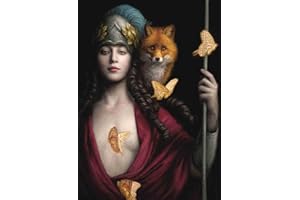 MESARTDECOUPAGE Sticky Rice Paper for Decoupage, Self Adhesive Mulberry & Washi Paper, Decoupage Paper for Furniture, Big Size Decoupage, Craft Supplies, Woman Patterns & Designs PRT3 (2290)