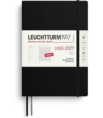 com : LEUCHTTURM1917 - Weekly Planner and Notebook