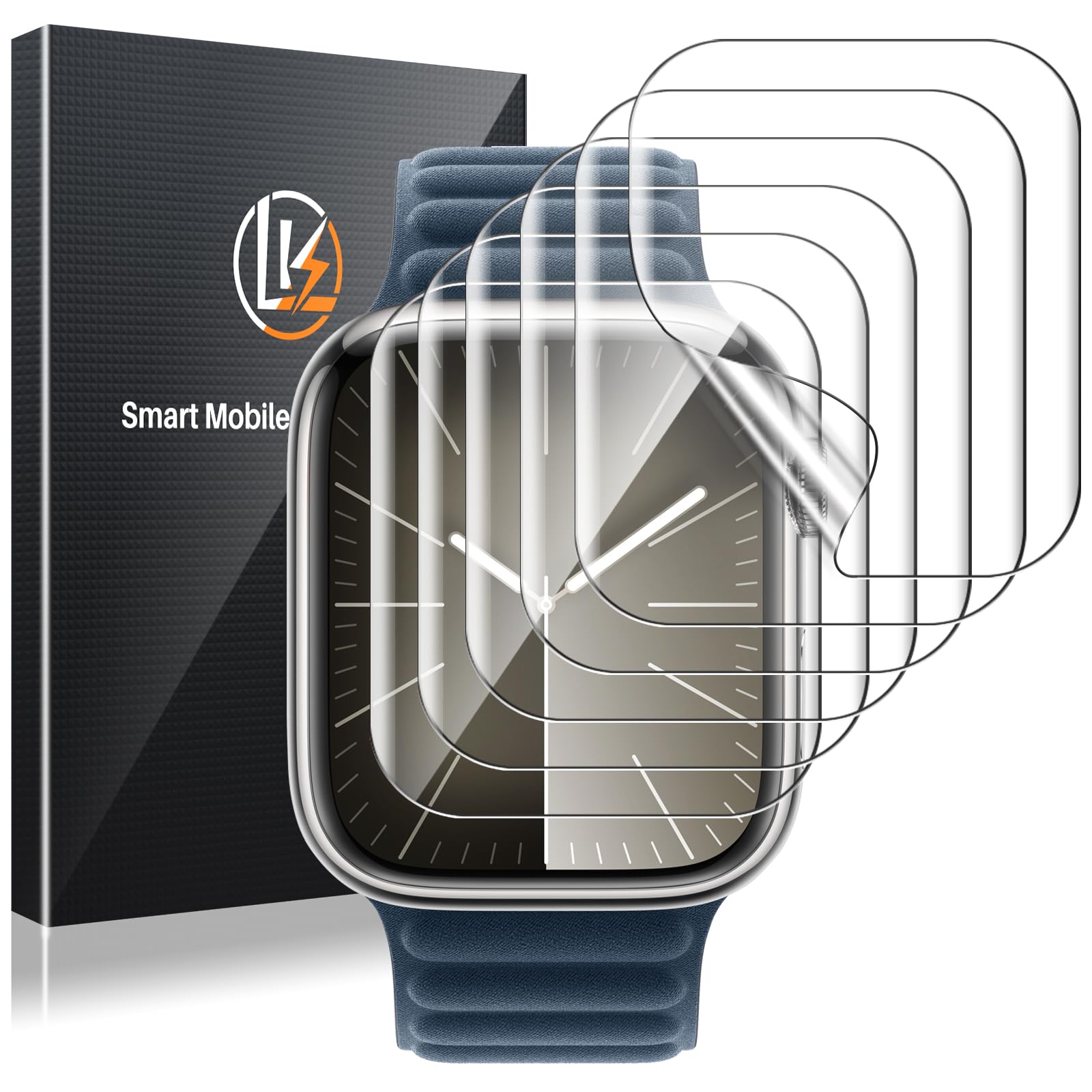 LK 6 Pack Apple Watch Series 9 Series 8 Series 7