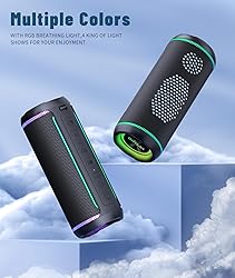 Ortizan Portable Bluetooth Speaker, 40W Loud Sound