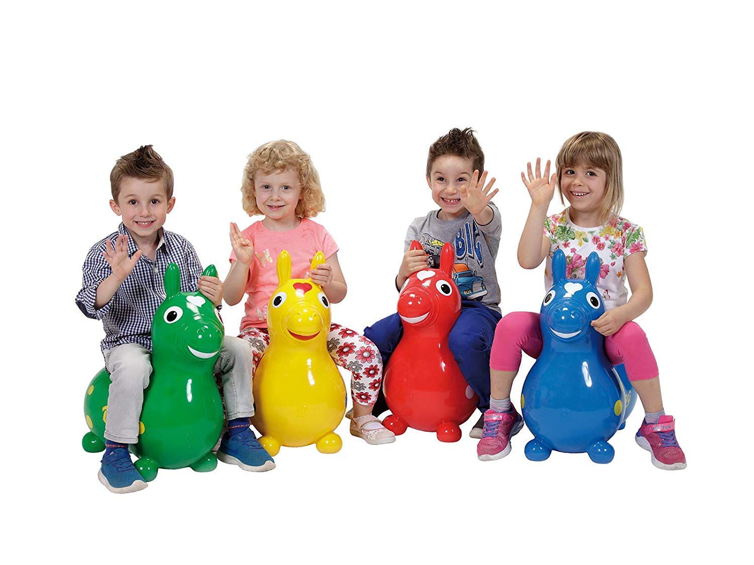 GYMNIC Rody Bounce Horse Black