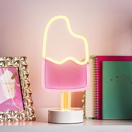LED Eis am Stiel Neon Lampe strombetrieben Lights4fun