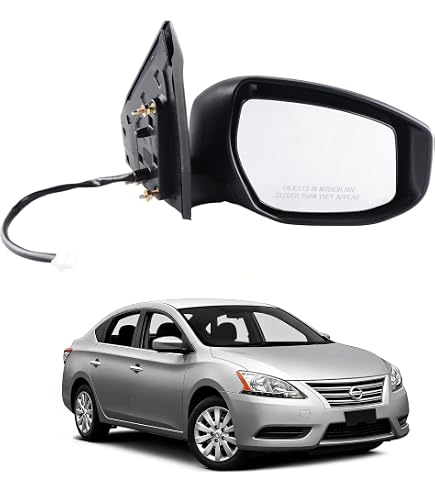 Amazon.com: A-Premium Passenger Side Power Door Mirror Compatible