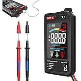 NJTY Multimeter, 4000 Counts, Rechargeable Auto-Ranging Digital Voltmeter with Non-Contact Voltage (NCV) Detection, 3.19-Inch