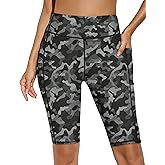 Buauty Women's 3''/7''/9''12 Swim Shorts High-Waisted Board Shorts with Pockets UPF50+ Quick Dry Beach Swimsuit Shorts