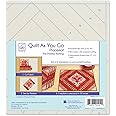 June Tailor Quilt As You Go Placemats Patterns Casablanca, Natural, 6 Pcs