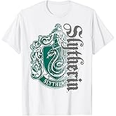 Harry Potter Slytherin Dark Badge Logo T-Shirt