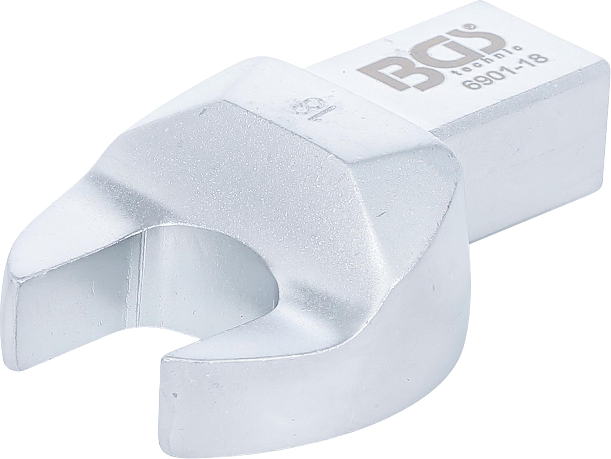 BGS 6901-18 | Open-End Push Fit Spanner | 18 mm | Square Size 14 x 18 mm
