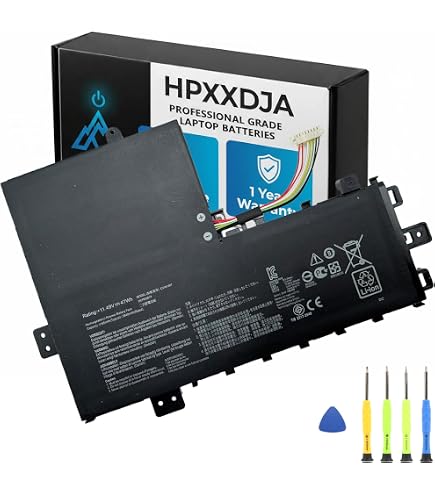 Batterie Pour Ordinateur Portable ASUS VivoBook 17 F712FA/F712FB - Modèle C31N1907 47Wh 11,49V - Compatible Plusieurs Références, Certifiée Sécurité