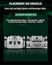 SCITOO 18B5468 18B5469 Disc Brake Calipers Assembly