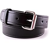Urban Carry Premium EDC Leather Belt – USA Made Bullhide Leather Belt, Comfortable Single-Ply Design Gun Belt - 1.5" Wide
