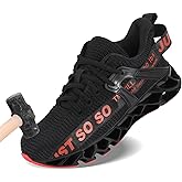 COKAFIL Steel Toe Shoes for Men Women Work Safety Sneakers Puncture Proof for Industry Construction Warehouse Utility