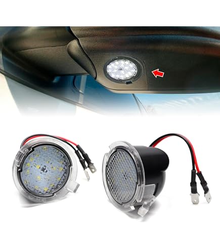 LED Puddle Lights F-150 2009-2014 – Luci Specchietto Bianco 6000K Per Ford Expedition Explorer Lincoln Mercury