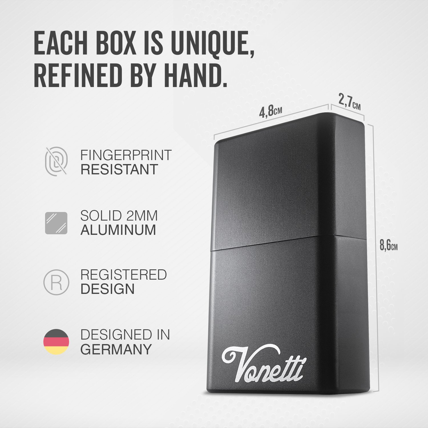 Alpha Shield Premium Keyless Car Key Signal Blocker Box