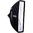 MagMod MagBox PRO 36" Strip Softbox with Integrated Gel Slot and Storage Pocket for Fabric Diffuser - Compatible with Speedlight Flashes and Strobes