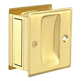 HOMOTEK 4 Pack Privacy Pocket Door Pull Without
