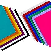 12 Piece 1/8 Thick 12 x 12 Inch 3mm Color Casting Acrylic Sheet for Laser Cutting, Engraving, Printed Signs, Badge, Home Decor, Crafts and Creative DIY Projects with Double Sided Protective Sheets