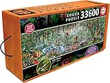 Educa 33,600 Piece Wild Life Puzzle with Wheeled