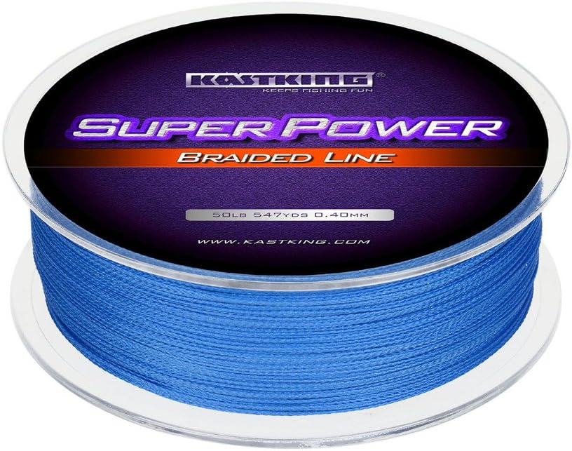 KastKing SuperPower Braided Fishing Line - Abrasion Resistant Braided Lines – Incredible Superline – Zero Stretch – Smaller Diameter – A Must-Have!