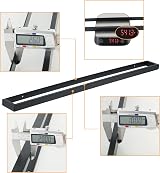 Sayayo 70CM Black SUS304 Towel Rail Wall Mounted 700mm Large Holder EGJF070-B view 7