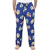 SUPER MARIO Mens Pajamas, Video Game Pajama Pants, Mario Kart Pajamas for Adults, Mario Bros Pajama Pants, S-XL