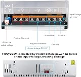 inShareplus 12V 50A 600W DC Switching Power Supply 110/220V AC to 12V DC LED view 2