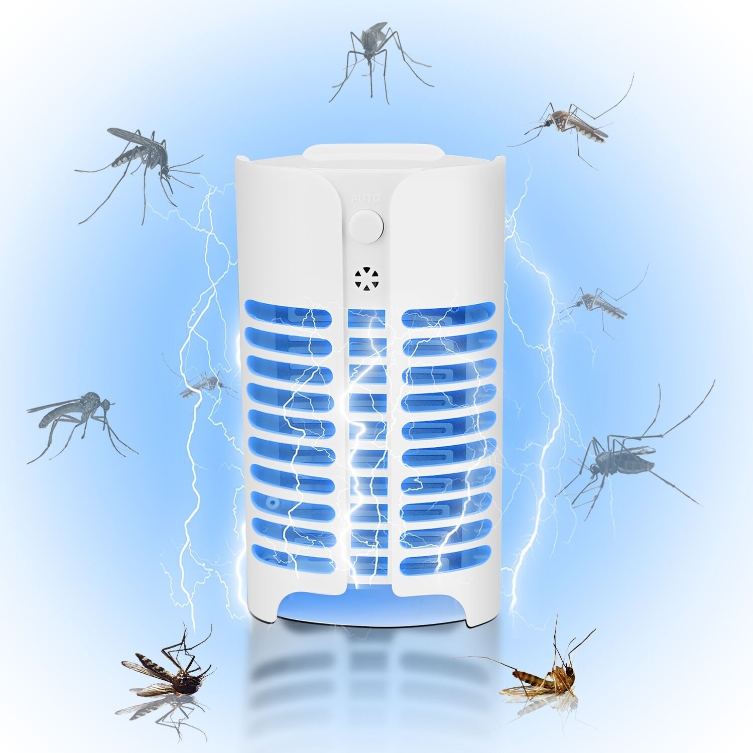 Garden Patio Electric Mosquito Killer Fly Bug Insect Trap Zapper