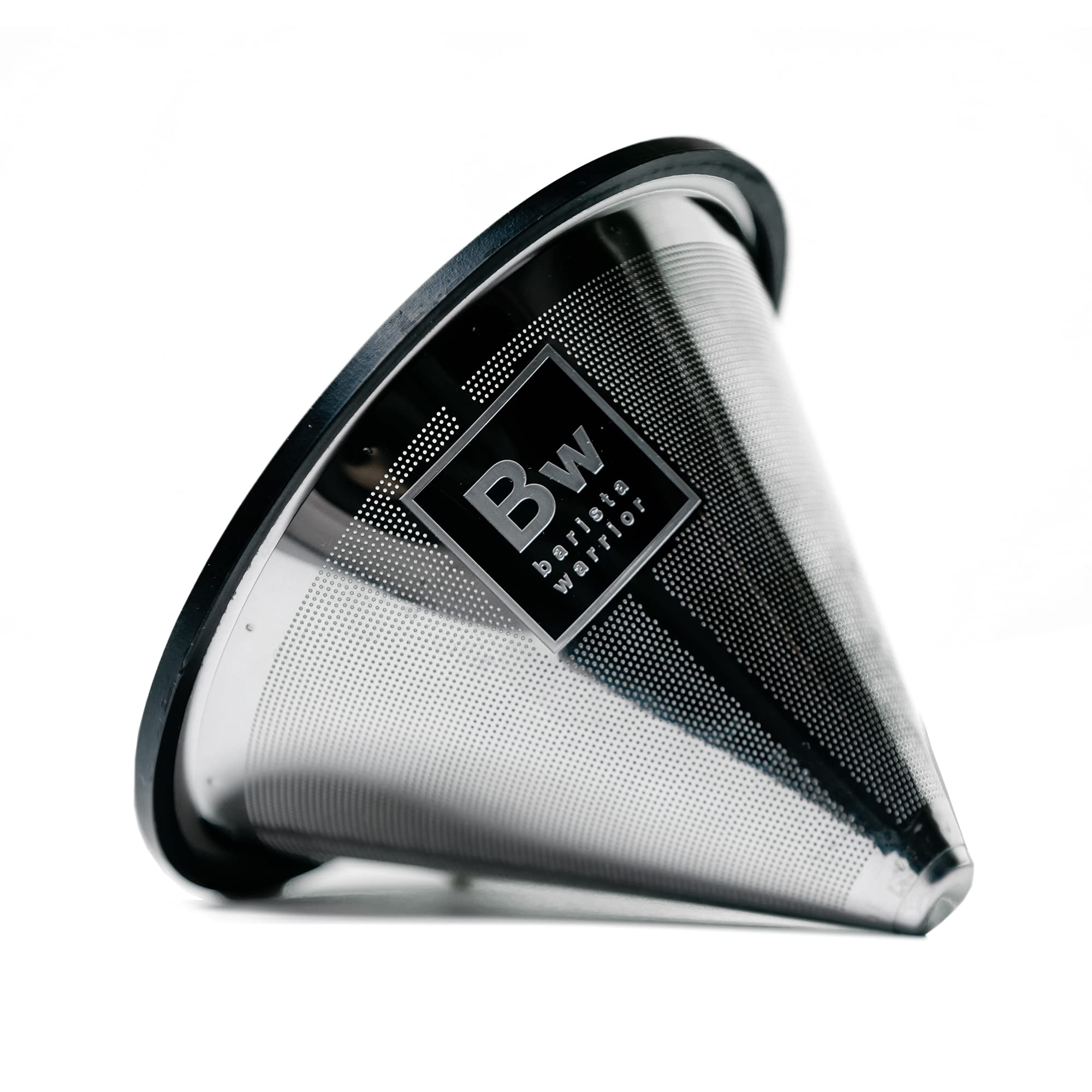 Photo 1 of Barista Warrior Compatible for Chemex & Hario V60 Pour Over Coffee Filters - Reusable Stainless Steel - Best Coffee Maker and Bar Accessories (Silver)