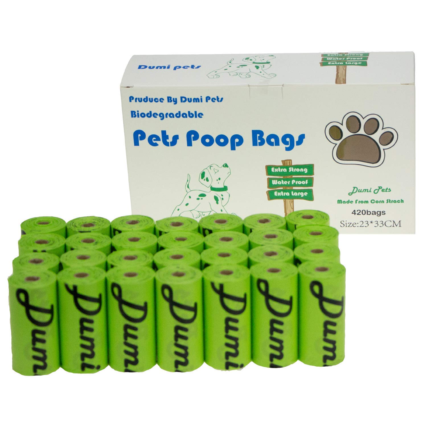 Sacchetti Escrementi Cane - 540 Pezzi - 33x22 Cm - Multicolore - Confezione Da 36 Rotoli - Foto 11