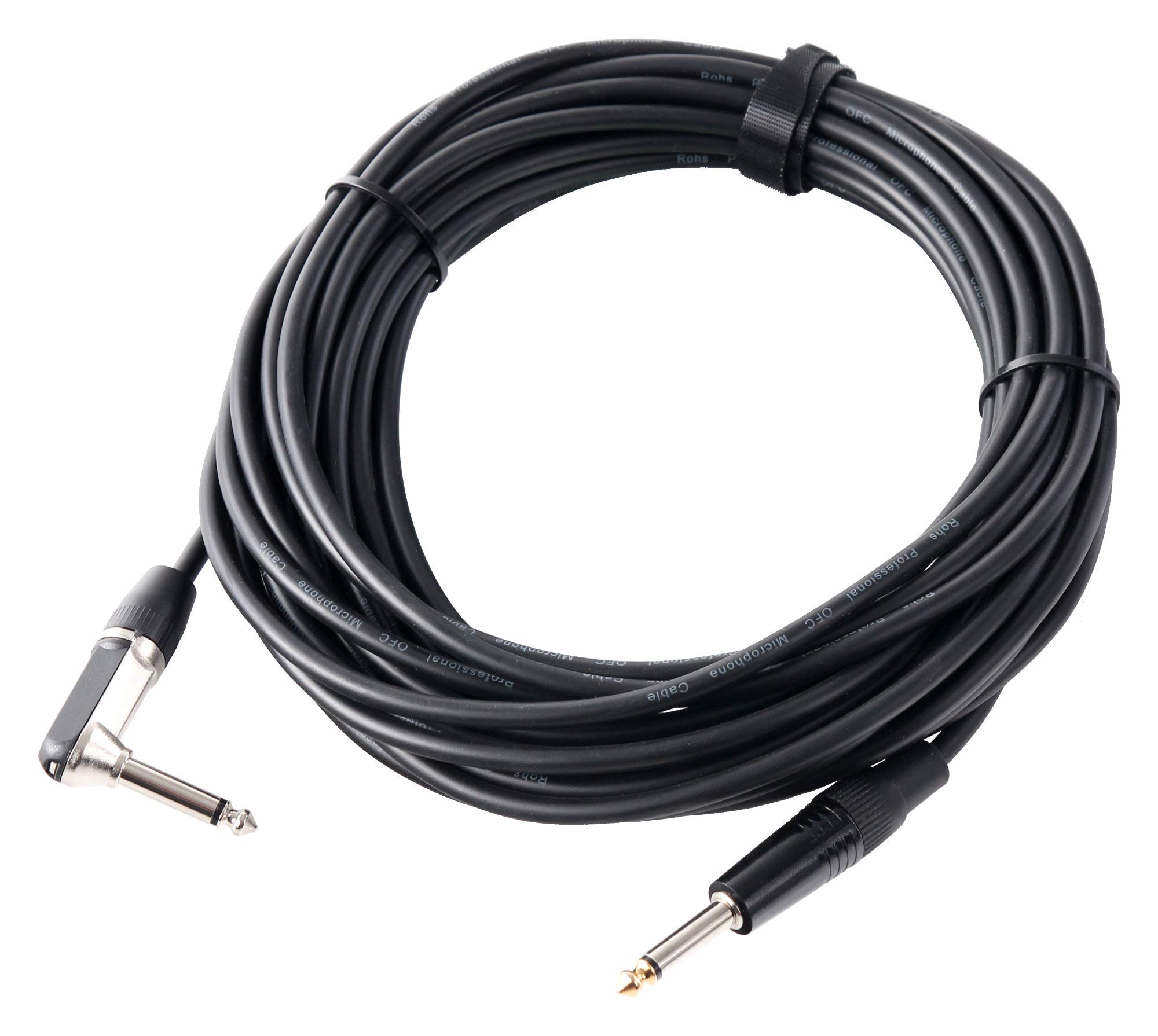 Pronomic Stage INST-A-10 Instrument Cable Right Angle Plug 10 m black