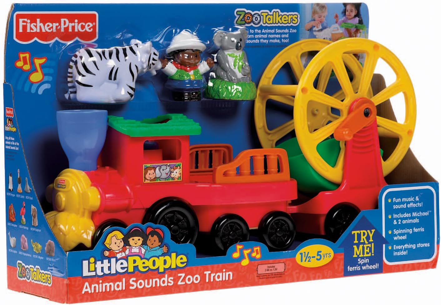 fisher price little zoo animals