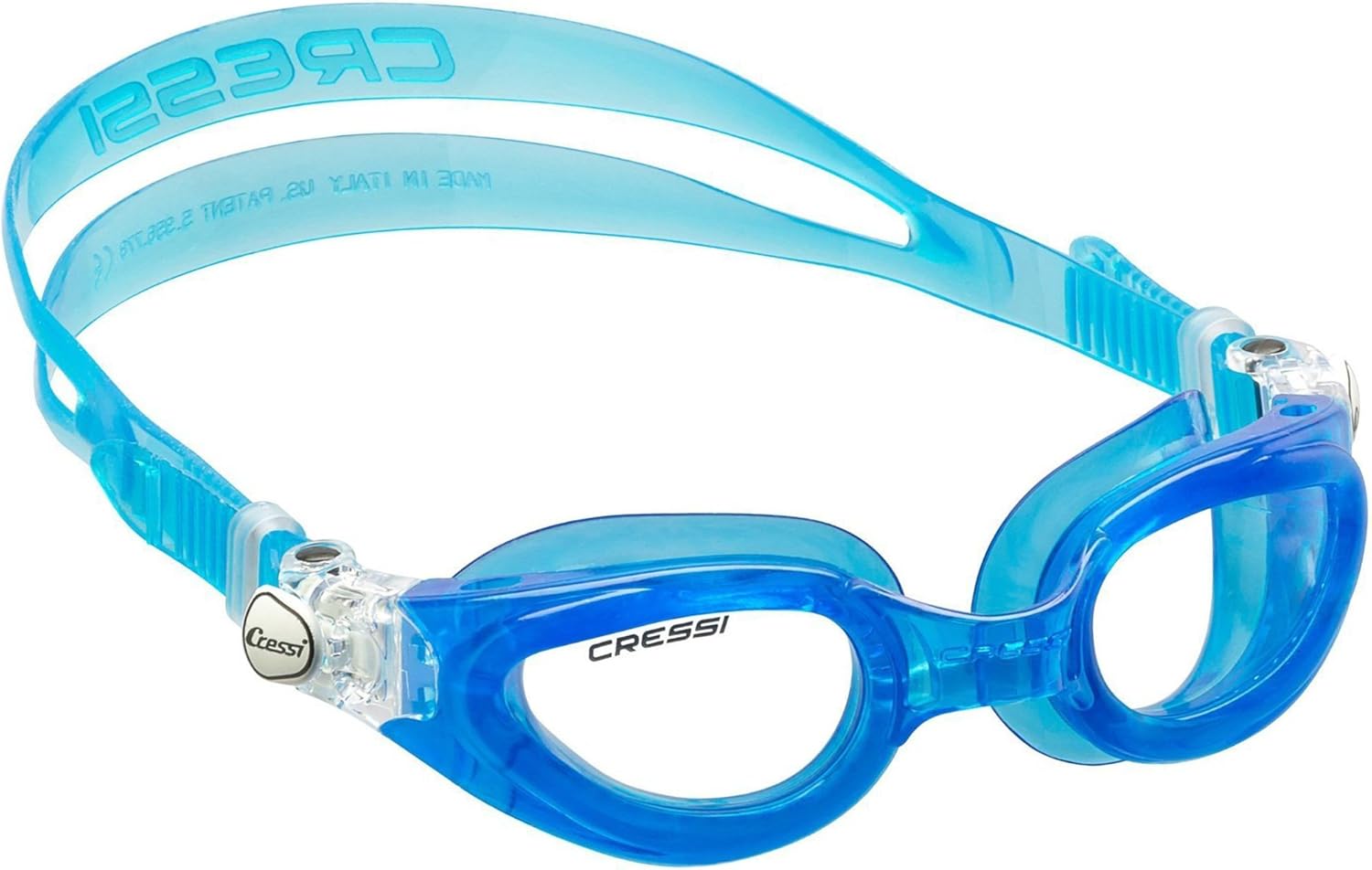 Cressi Right Adult Swim Goggles for Men with Protective