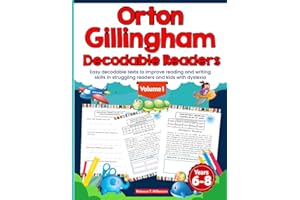 Orton Gillingham Decodable Readers. Easy decodable texts to improve reading and writing skills in struggling readers and kids with dyslexia.