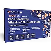 AFIL 1000+ Foods, Drinks, Vitamins, Gut, at-Home Wellness Test Kit, Trusted Hair Analysis for Adults & Kids, at-Home Health Non-Invasive, Gluten, Dairy Health Wellness Indicators