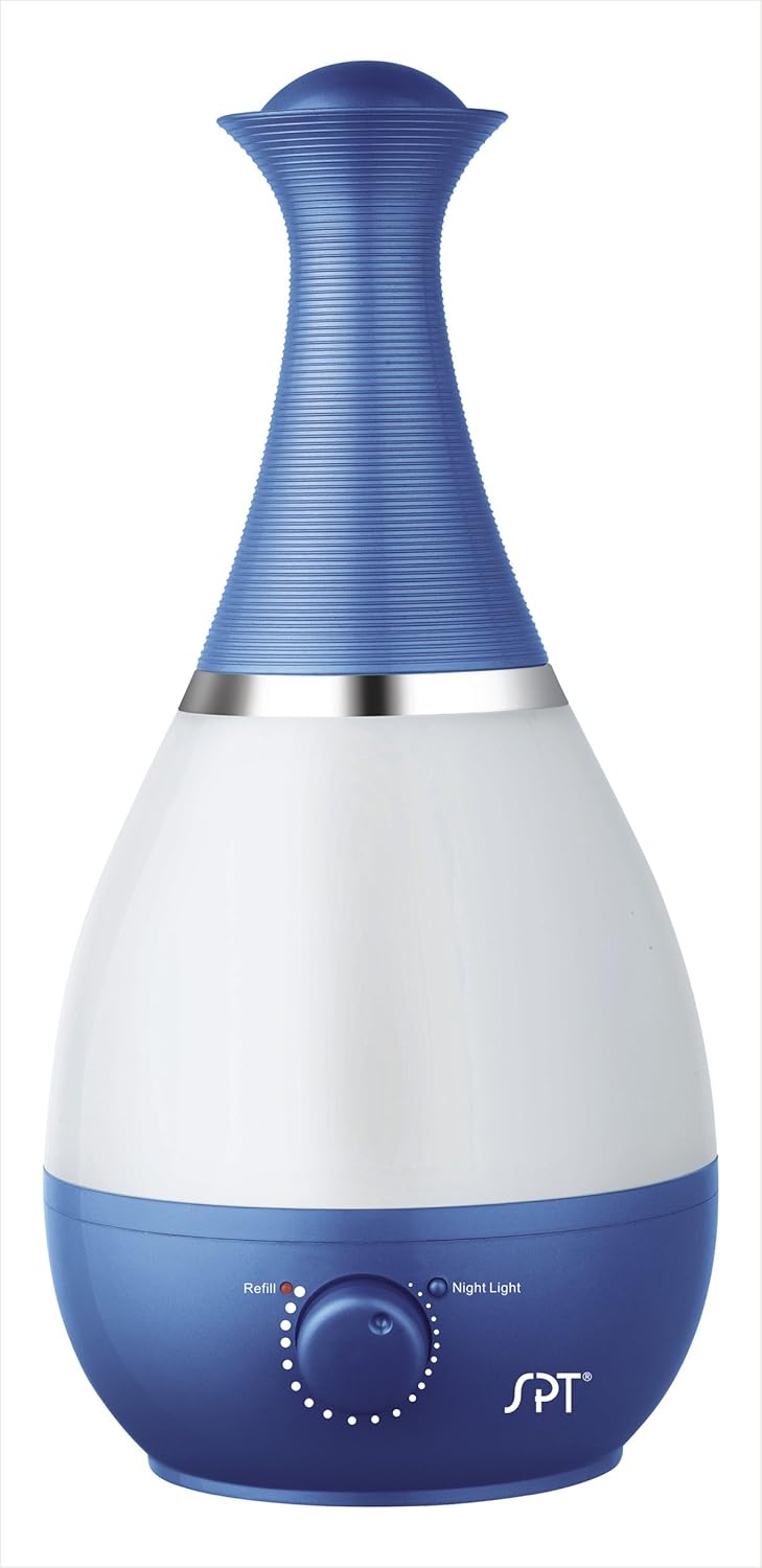 SPT Ultrasonic Humidifier with Fragrance Diffuser, Multi