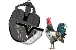 Hen Holster Wrap-Around Bird Diaper & Harness for Hens, Roosters, Ducks, Geese - with Removable Vinyl Liner, Adjustable Fit for Outdoor Adventures & Indoor Use - Easy to wear - XL, Gray