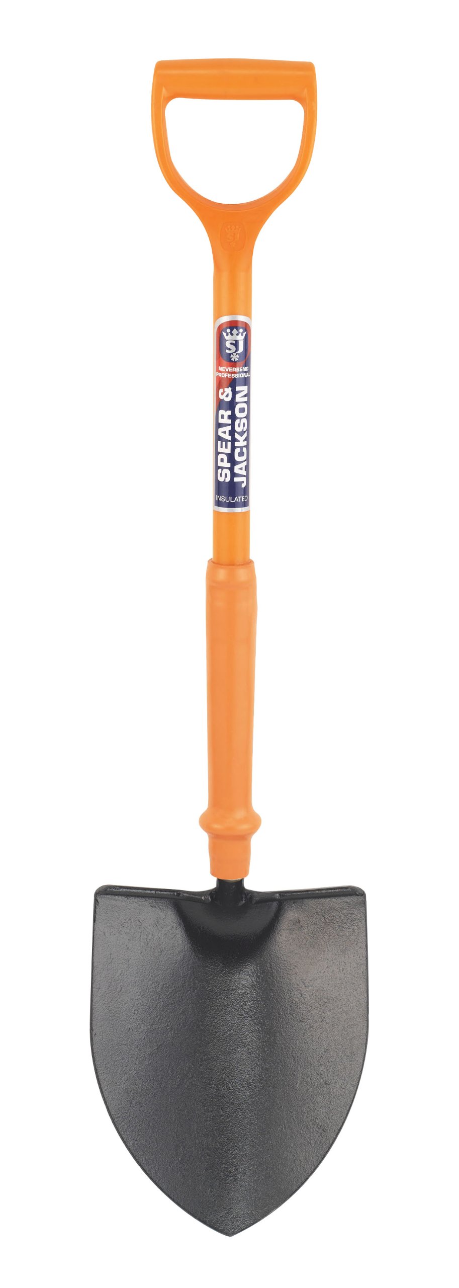 Spear & Jackson 2030PF/INS Insulated Polyfibre Treaded Round Mouth Shovel