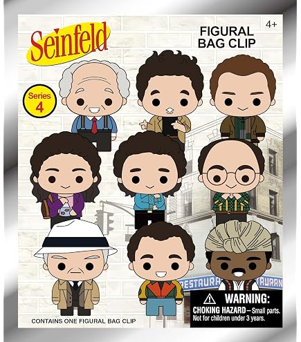 Seinfeld backpack, coin purse, bag pins Amazon.com: Seinfeld Series 3 – 5 main image 3