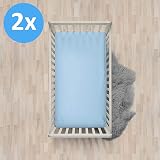 Dudu N Girlie Next2Me Fitted Sheets 51x85 cm Blue Pack of 2 view 2