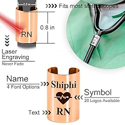 Stethoscope Name Tag Stethoscope ID Tag Stethoscope
