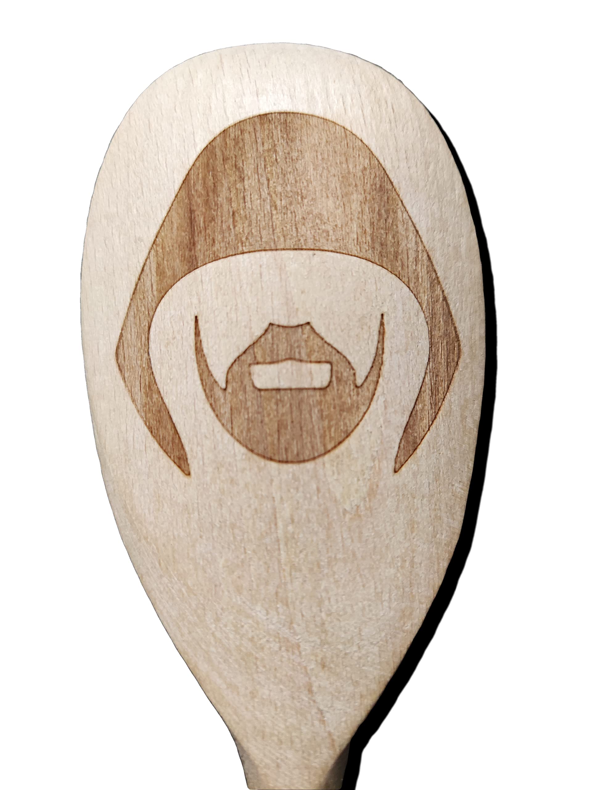 Star Wars Inspired Fan Wooden Baking Spoon Present Gift Stir Wars (OBI WAN)