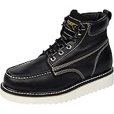 Wolverine Men's Moc Toe 6" Construction Boot, Black, 10.5